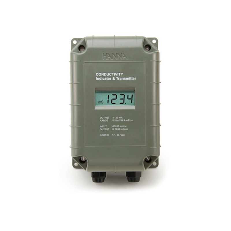 Hanna HI-8936BL-N Conductivity Transmitter Using 4-Ring Technology Hanna HI-8936BL-N Conductivity Transmitter Using 4-Ring Technology