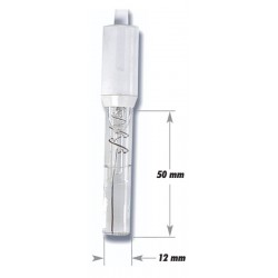 HI-1414D/50 Flat Tipped pH Electrode