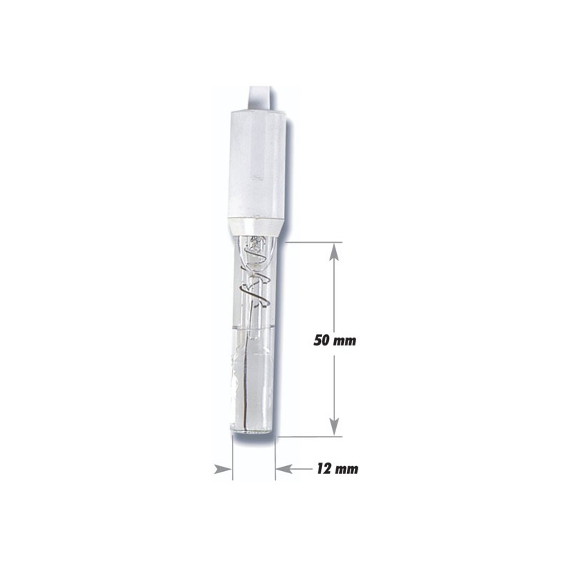 HI-1414D/50 Flat Tipped pH Electrode
