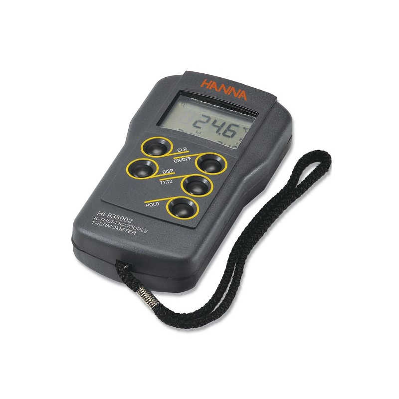 Hanna HI-935002 2-Channel K-Type Thermocouple Thermometer Hanna HI-935002 2-Channel K-Type Thermocouple Thermometer