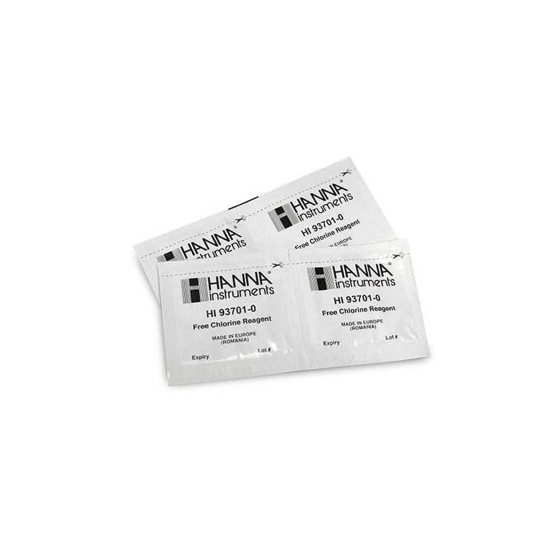 Hanna HI-93701-01 Free Chlorine Reagent, DPD Method Hanna HI-93701-01 Free Chlorine Reagent, DPD Method