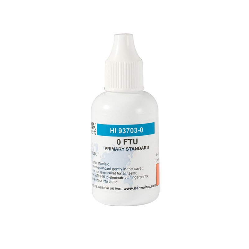 Hanna HI-93703-0 AMCO-AEPA-1 Calibration Solution at 0 FTU