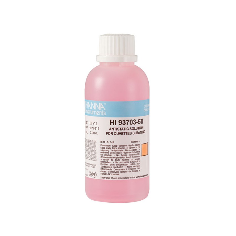Hanna HI-93703-50 Cuvette Cleaning Solution 