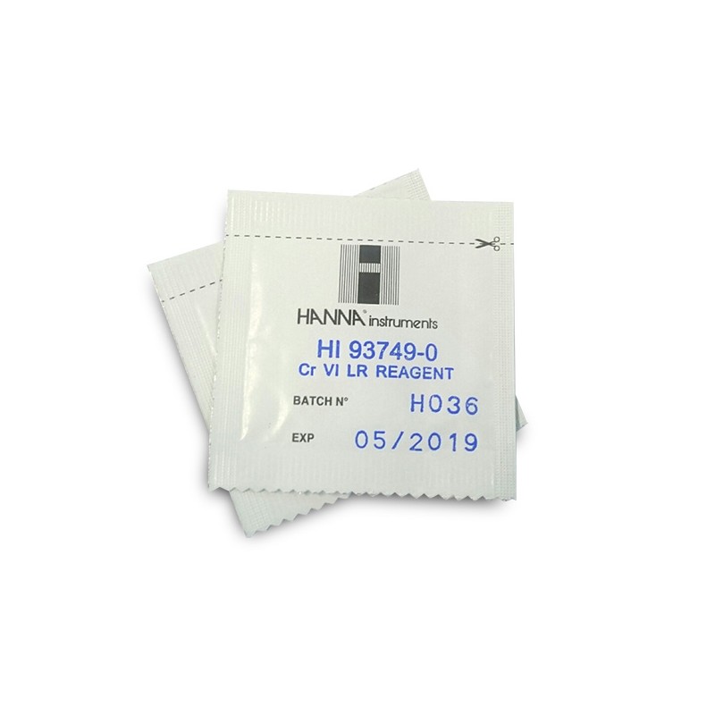 Hanna HI-93749-03 Chromium VI Low Range Reagents for HI-93749 300 Tests 