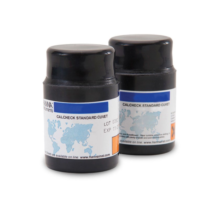 Hanna HI-96716-11 CalCheck standards for Bromine, 0.0 and 2.00 ppm 