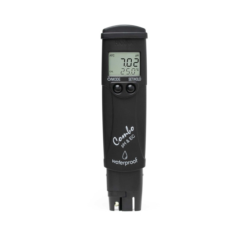 Hanna HI-98130 Pocket EC/TDS and pH Tester, High Range Hanna HI-98130 Pocket EC/TDS and pH Tester, High Range