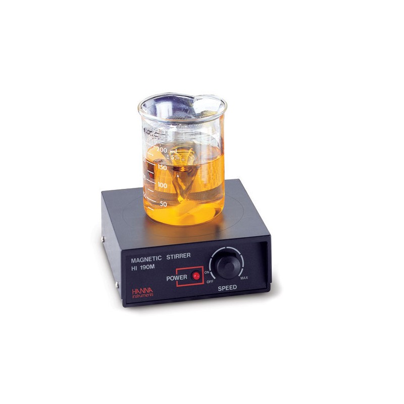 Hanna HI-190M-0 1L Magnetic Mini Stirrer with Speedsafe Hanna HI-190M-0 1L Magnetic Mini Stirrer with Speedsafe