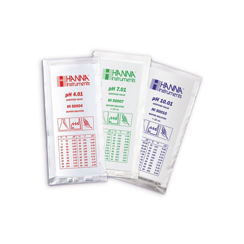 HANNA HI-9829-10 10PPM 25 X Sachets (25ml) for HI-7609829-10 AMMONIUM ISE 