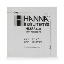 HANNA HI-38039-100 Iron, (Fe2+ & Fe3+) - Range (0.00-1.00 mg/L)