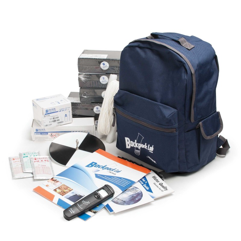 Hanna HI-3817BP Backpack Lab Water Quality Educational Test Kit Hanna HI-3817BP Backpack Lab Water Quality Educational Test Kit
