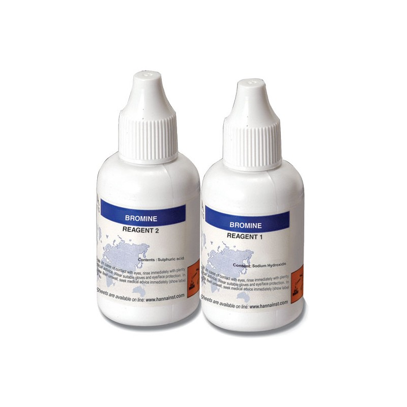 Hanna HI-3830-060 Replacement reagents for Bromine Hanna HI-3830-060 Replacement reagents for Bromine