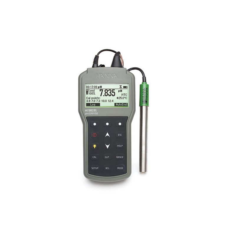 HANNA HI-98191 Professional Waterproof pH/ORP/ISE Meter