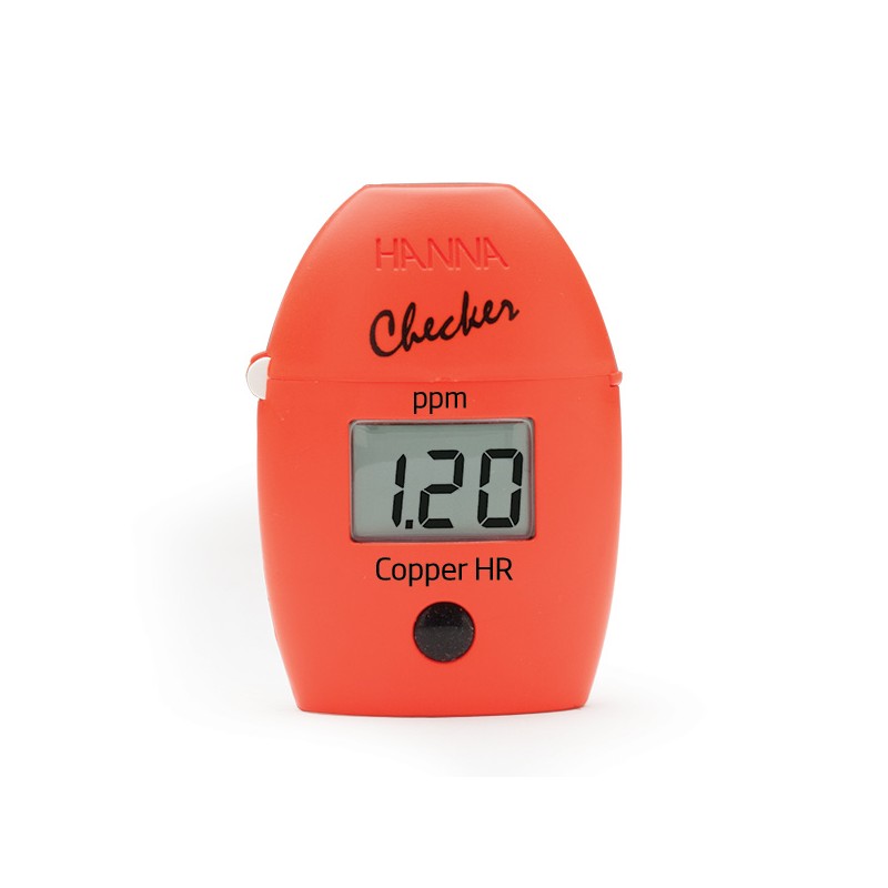 HI-702 Copper High Range Handheld Colorimeter - Checker®HC HI-702 Copper High Range Handheld Colorimeter - Checker®HC