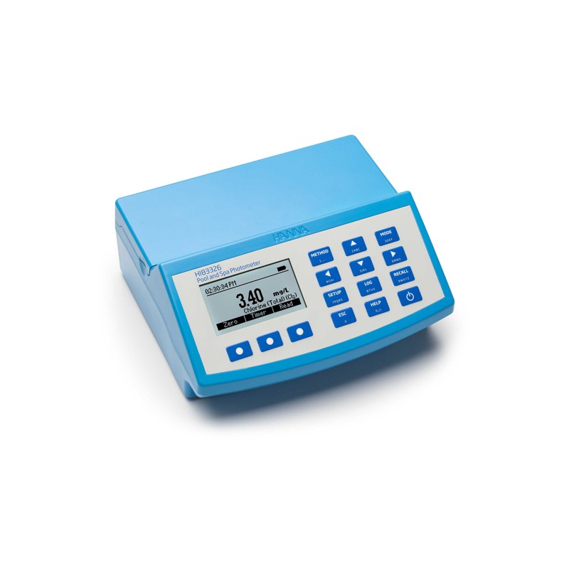 HI-83326-02 Multi-parameter photometer with pH meter for Swimming Pools and Spas