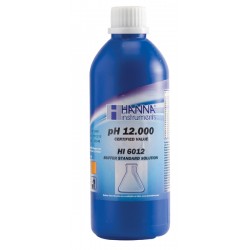 Hanna HI-6012 pH12.000 Millesimal Buffer Solution, 500ml 