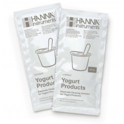 Hanna HI-700643p Cleaning Solution for Yogurt deposits 25 x 20ml sachets