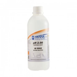 HANNA HI-5002 pH2.00 Technical Buffer Solution, 500ml