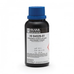 HANNA HI-84529-51 Titrant solution for high range acidity 20, 120ml 