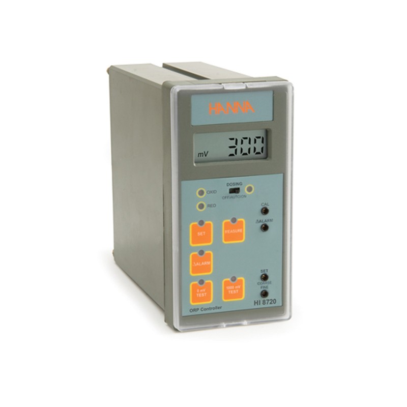 HANNA HI-8720 Panel mounted ORP analogue controller with self-diagnostic test, range: +/-1999 mV