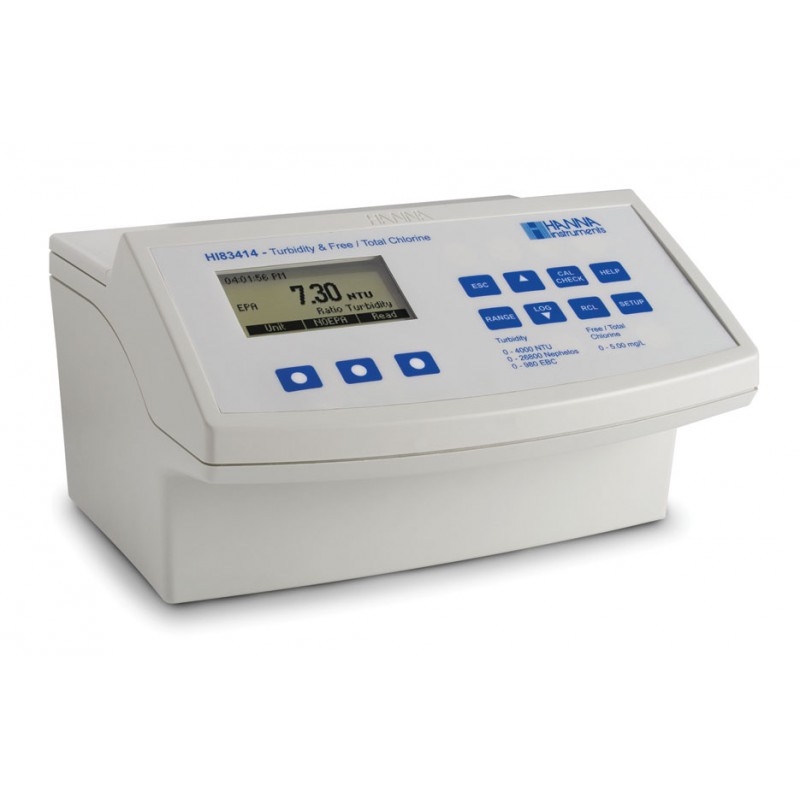 Hanna HI-83414-02 Turbidity and Free and Total Chlorine Meter 