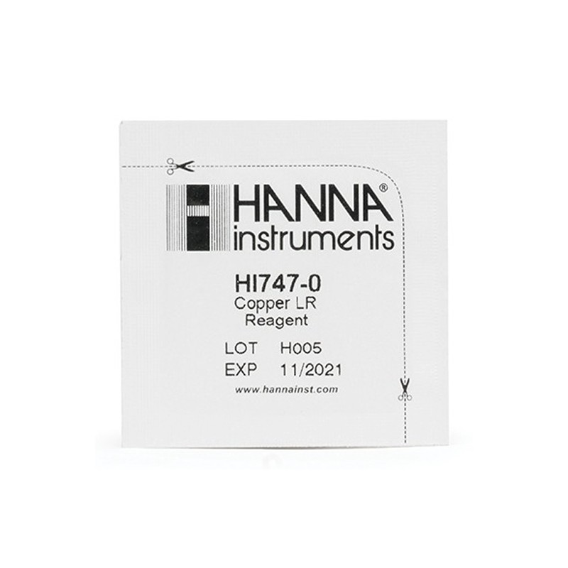 HANNA HI-747-25 Copper LR Checker reagents HANNA HI-747-25 Copper LR Checker reagents