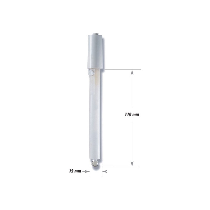 FC911B PVDF Body Foodcare pH Electrode for Creams, Sauces and Fruit Juices with BNC Connector FC911B PVDF Body Foodcare pH Electrode for Creams, Sauces and Fruit Juices with BNC Connector