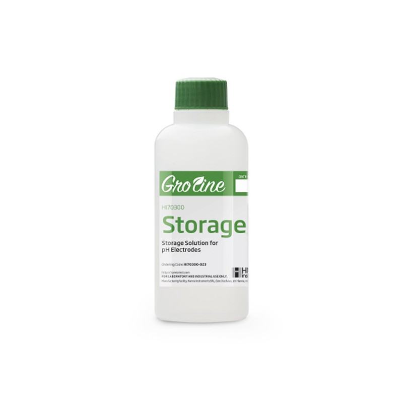 HANNA HI-70300-023 GroLine Electrode Storage Solution, 230 mL