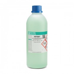 HI-7007C Green coloured Buffer Solution 7.01 pH Value at 25°C, 500 mL bottle