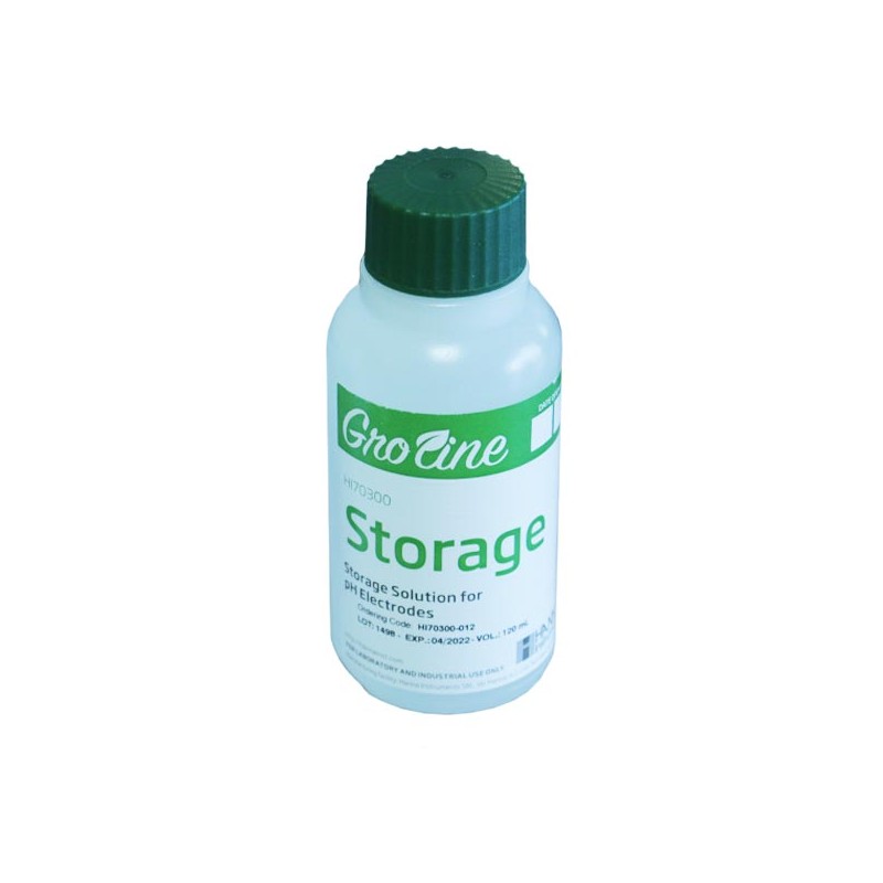 Hanna HI-70300-012 GroLine Storage Solution for pH electrodes, 120ml 