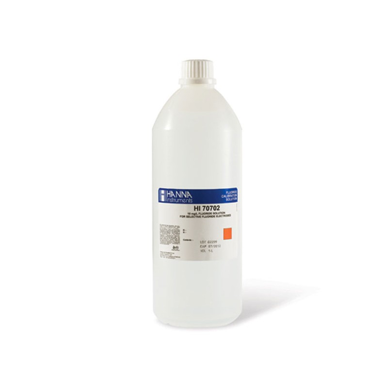 Hanna HI-70702/1L Fluoride standard solution - 10 mg/L, 1 Litre 