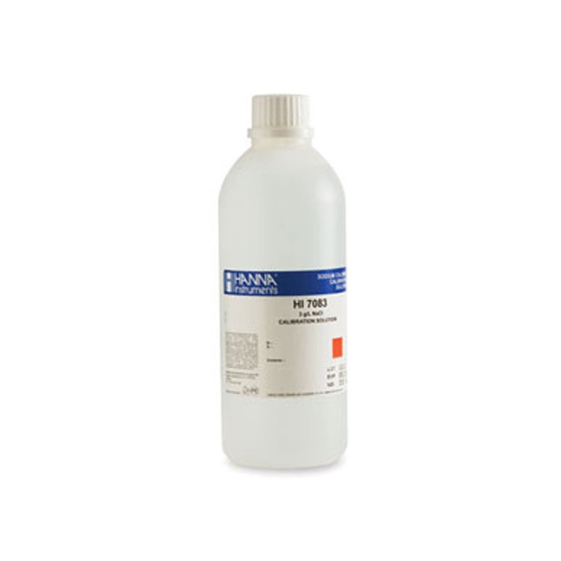 Hanna HI-7083M Standard Solution at 3.0 g/L NaCl Hanna HI-7083M Standard Solution at 3.0 g/L NaCl