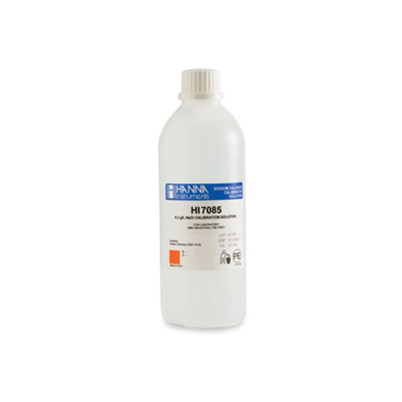 Hanna HI-7085L Standard Solution at 0.3 g/L Sodium Chloride (NaCl), 500ml 