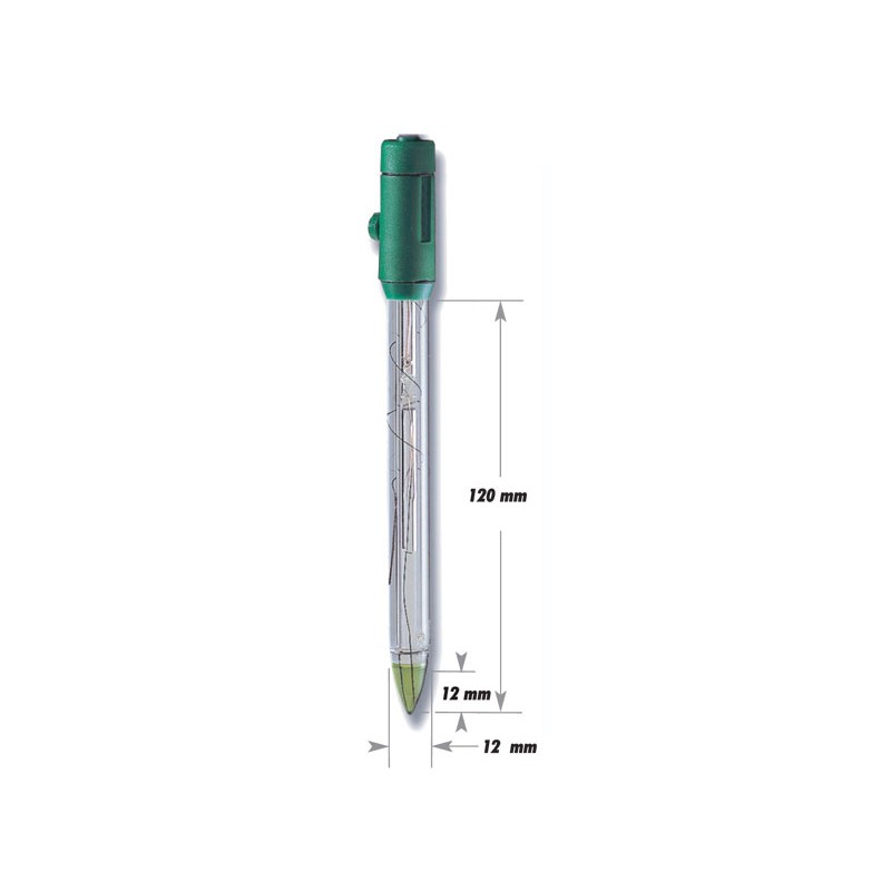 Hanna HI-1612D Amplified Combination pH Electrode for Emulsions Hanna HI-1612D Amplified Combination pH Electrode for Emulsions