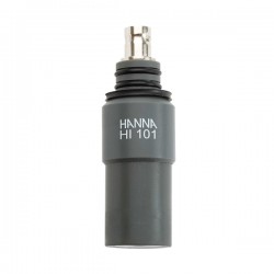 Hanna HI-101 submersible pH electrode with PVC body & BNC connector