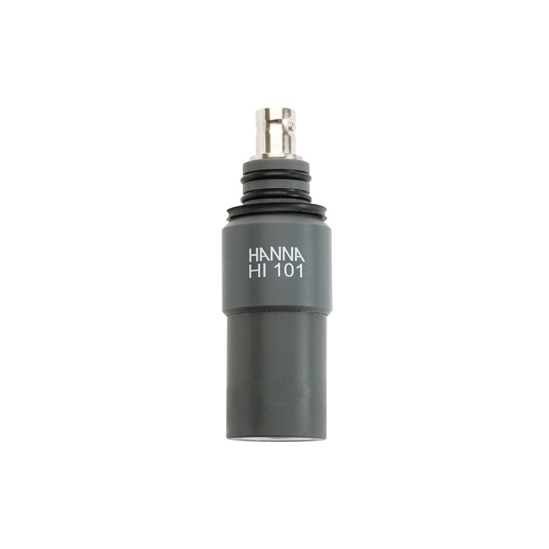 Hanna HI-101 submersible pH electrode with PVC body & BNC connector