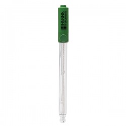 Hanna HI-11313 Refillable glass combination pH electrode with quick connect DIN connector