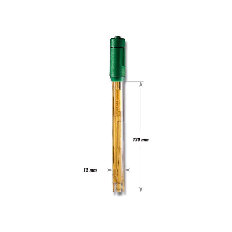 HI-1230S Gel filled combi pH electrode with screw type connector