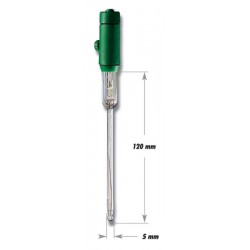 Hanna HI-1330p pH combination electrode with pin, glass-body, semi-micro, refill