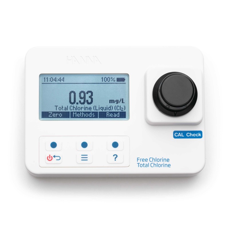 Hanna HI-97711 Free and Total Chlorine Portable Photometer Hanna HI-97711 Free and Total Chlorine Portable Photometer