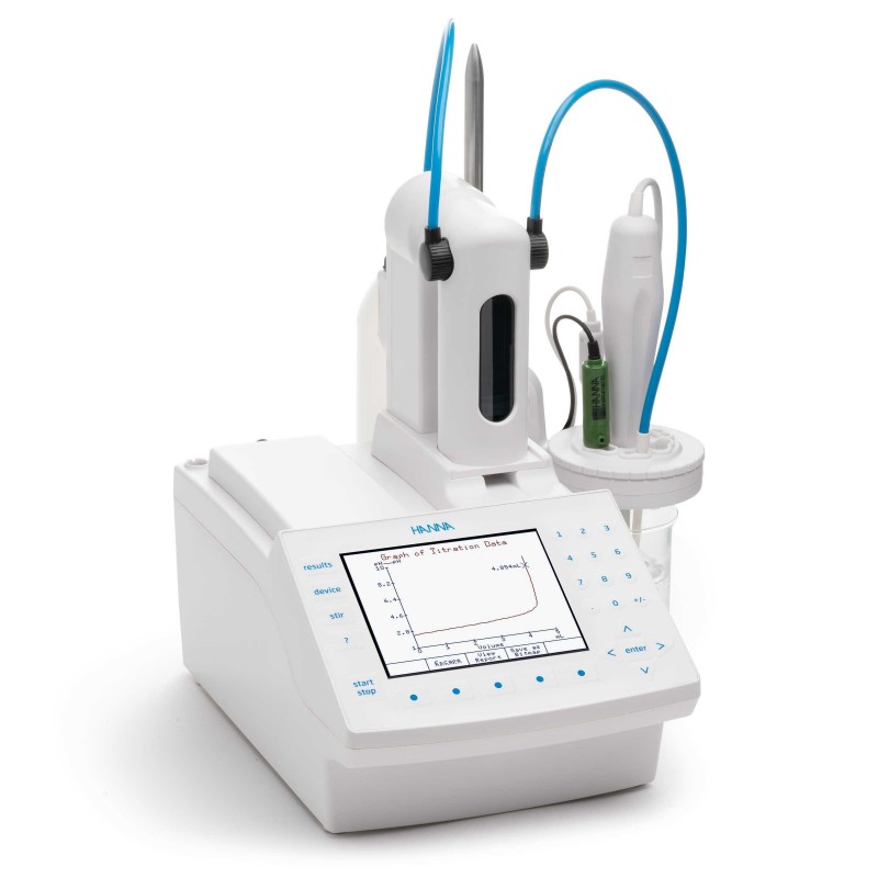 HI-931-02 Automatic Potentiometric Titration Systems (pH/mV/ISE) HI-931-02 Automatic Potentiometric Titration Systems (pH/mV/ISE)