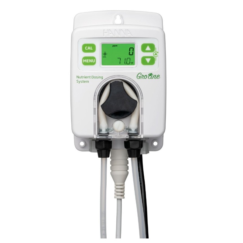 HI-981413-00 GroLine EC/TDS/Temp Nutrient dosing system with HI-30033 conductivity probe