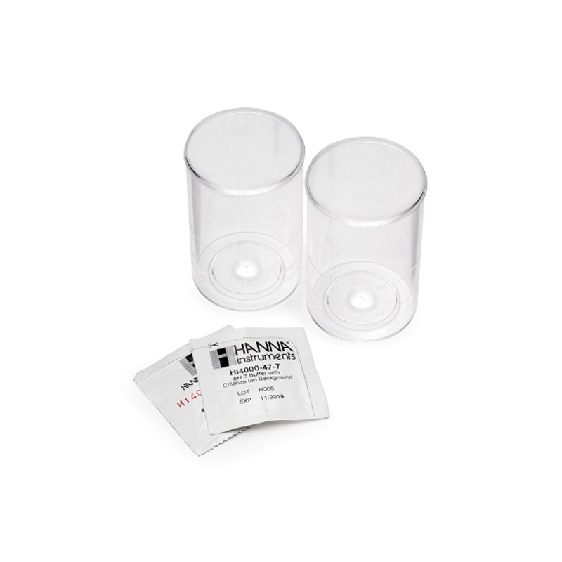 HANNA HI-4000-47 pH 4 and 7 Buffer with Chloride Background HANNA HI-4000-47 pH 4 and 7 Buffer with Chloride Background