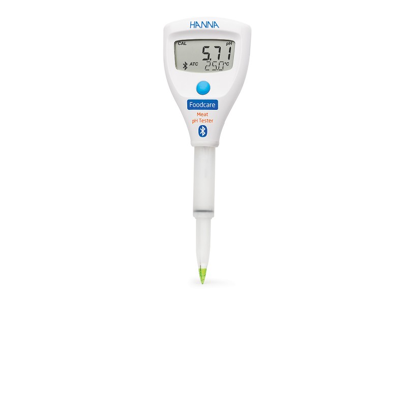 HI-9810362 HALO2 Wireless pH Tester for Meat HI-9810362 HALO2 Wireless pH Tester for Meat