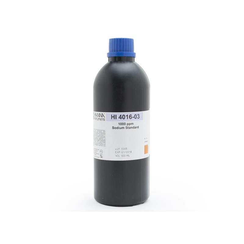 HANNA HI-4016-03 1000 ppm Sodium ISE Standard Solution HANNA HI-4016-03 1000 ppm Sodium ISE Standard Solution