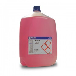 Hanna HI-5004-R08 pH 4.00 Red Technical Buffer Solution, 1 gallon bottle with cert