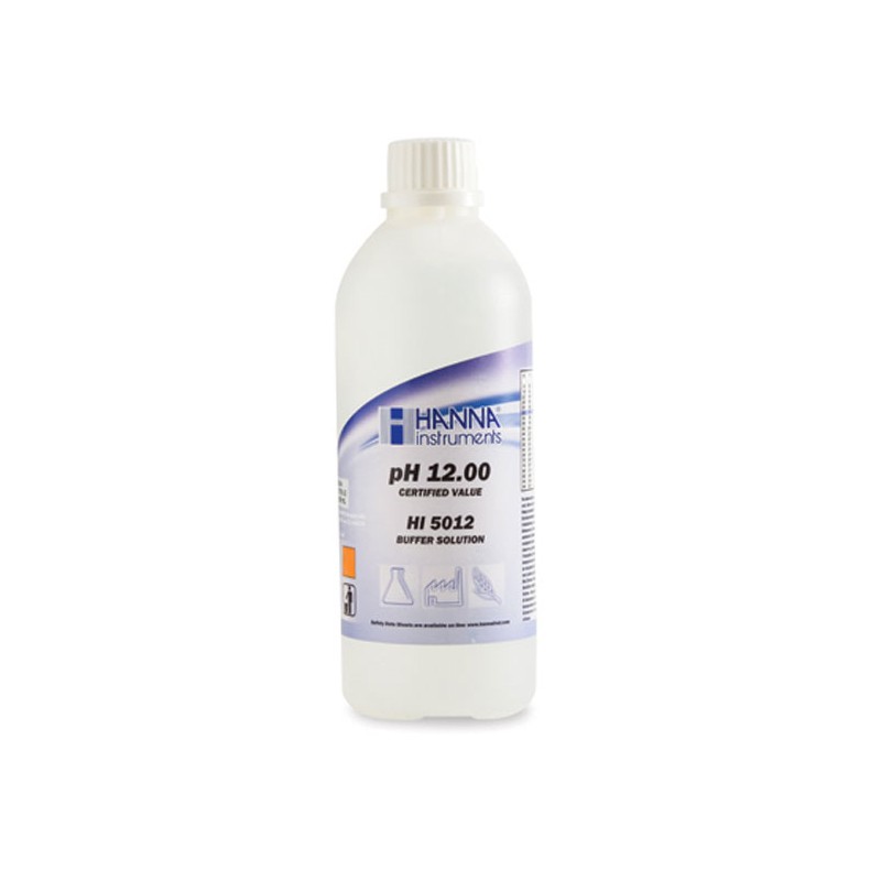 Hanna HI-5012 12.00 pH Technical Buffer Solution (±0.01 pH), 500ml