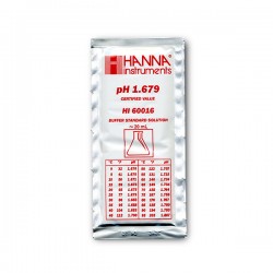 Hanna HI-60016-02 pH 7.413 Millesimal Buffer Solution (±0.002 pH), 25 x 20ml sachets