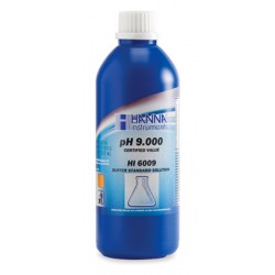 Hanna HI-6009 pH 9.000 Millesimal Buffer Solution (±0.002 pH), 500ml