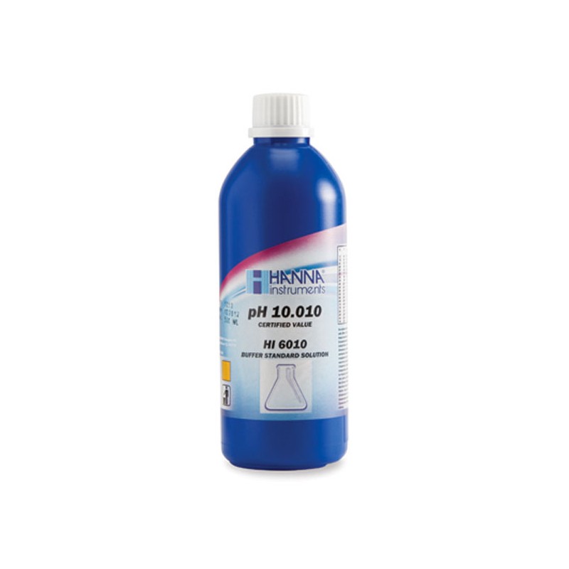 Hanna HI-6010-01 pH10.010 Millesimal Buffer Solution (±0.002 pH) 1 Litre Hanna HI-6010-01 pH10.010 Millesimal Buffer Solution (±0.002 pH) 1 Litre