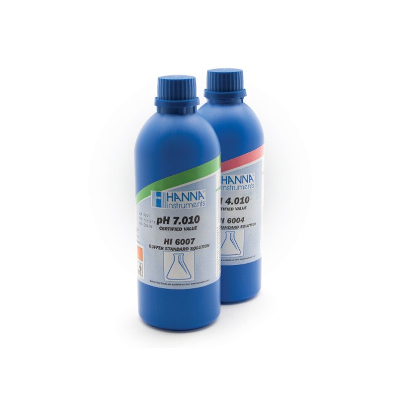 HANNA HI-6013 pH 13.000 Millesimal Buffer Solution, 500 mL bottle 
